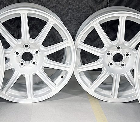Cerakote Certified Applicator - WRX BBS Wheels - Cerakote Stormtrooper White H-297