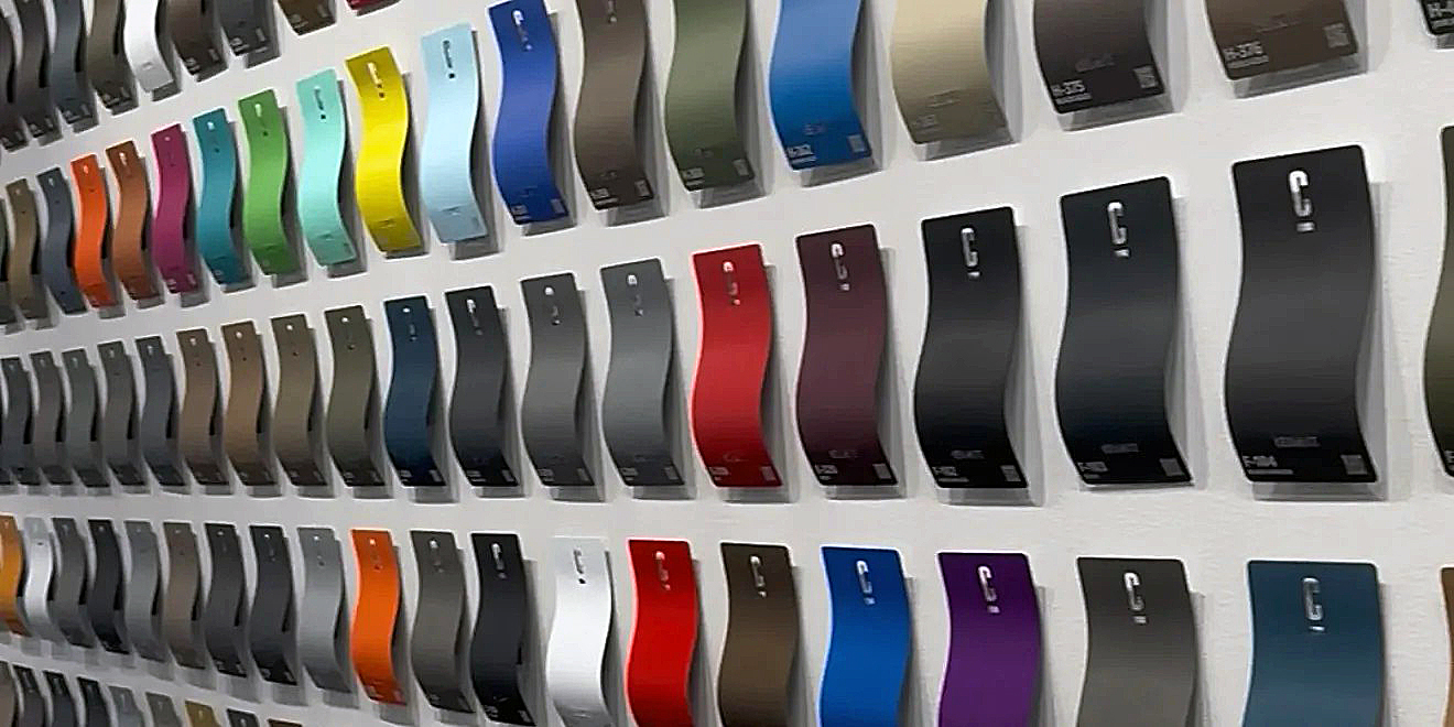Cerakote Swatch Wall
