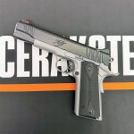 Kimber-1911 Pistol - Cerakote Titanium E-250 & Blackout E-100